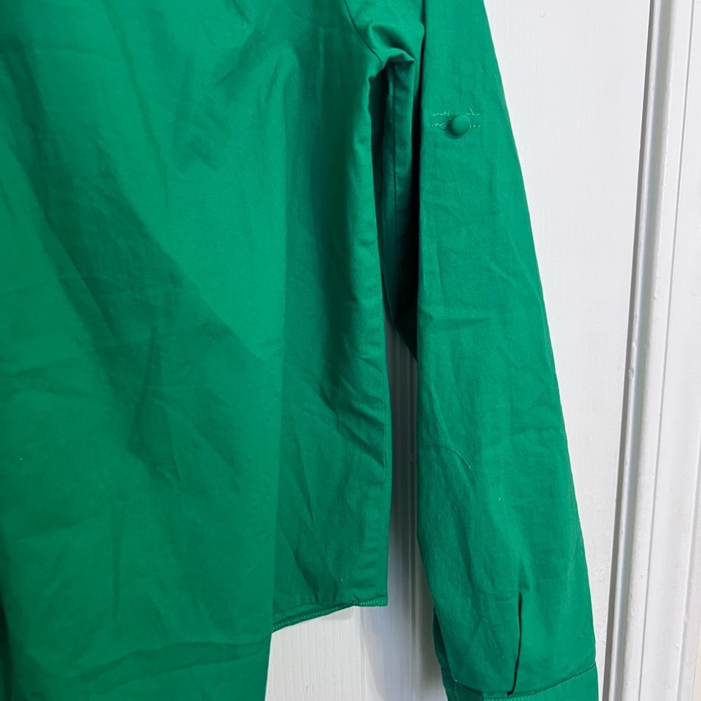 BCBGMaxAzria Vibrant Green Button Down Shirt size S - Picture 9 of 12